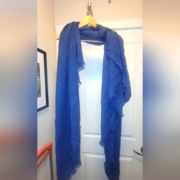 Lululemon  Wool blue blanket scarf - Picture 1 of 4